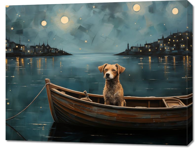 Obraz 90x70cm Przygoda o Północy zdjęcie 1