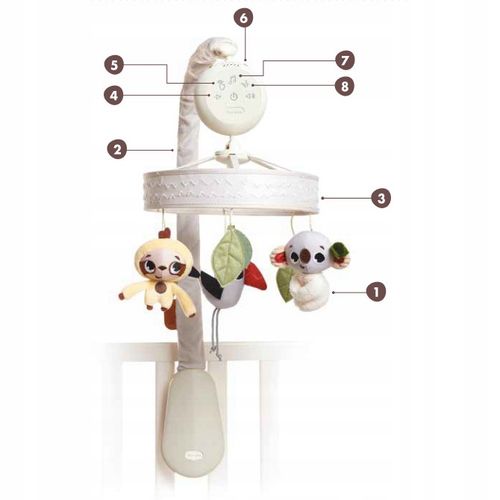 TINY LOVE Karuzela do łóżeczka BOHO CHIC na Arena.pl