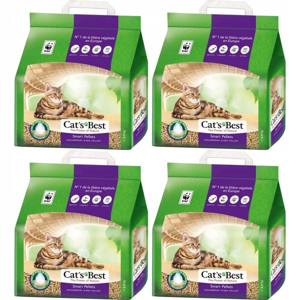 Cat's best Smart Pellet 4x 5L zdjęcie 1