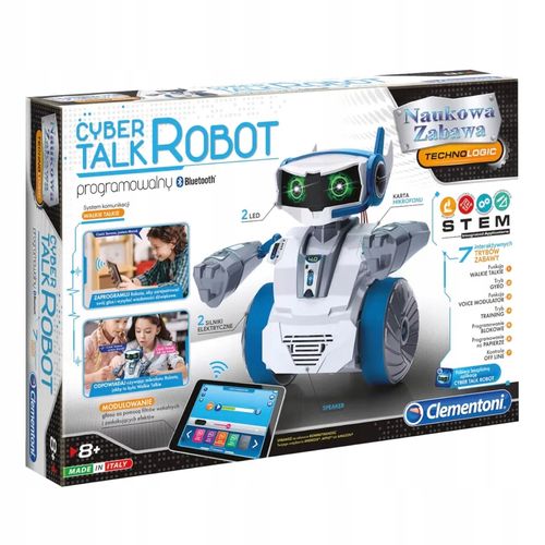 Clementoni Mówiący Cyber Talk Robot Programowalny 50122 na Arena.pl
