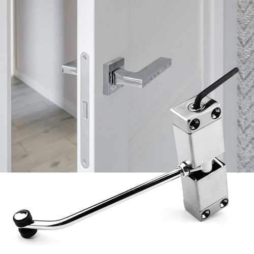 Metalowy Domykacz Drzwi Heckermann Jybmq08 Srebrny na Arena.pl