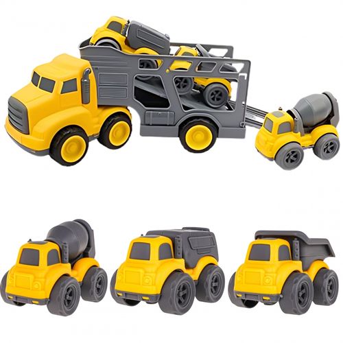 WOOPIE Laweta Zestaw 4w1 Pojazdy Budowlane na Arena.pl