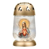 Znicz Lampion BOLSIUS 2S 05 Maria Miłosierna 17cm 24h 1 sztuka