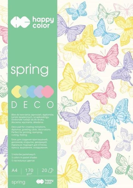 BLOK DECO SPRING A4/20 170G/M2 0668 A'5 zdjęcie 1