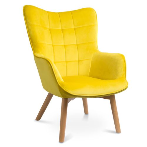 FOTEL GRELLA MUSTARD na Arena.pl