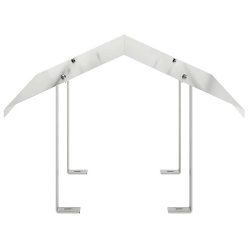 Kurtka kominkowa Srebrny 50 x 50 x 37 cm Stal nierdzewna na Arena.pl