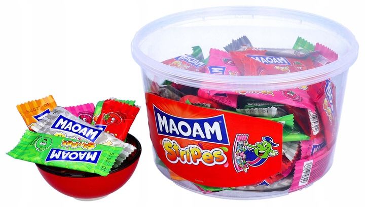 MAOAM STRIPES 100szt 700g zdjęcie 7