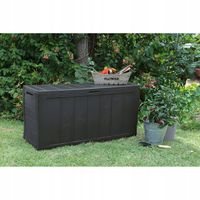 Skrzynia ogrodowa tworzywo sztuczne 270 l szary