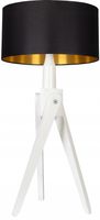 LAMPKA Biurkowa TRÓJNÓG, DREWNO, różne RODZAJE