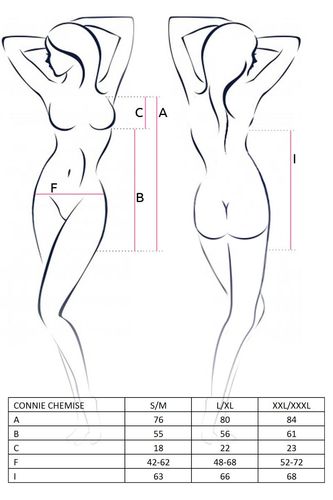 bielizna-connie chemise cream s/m - casmir na Arena.pl