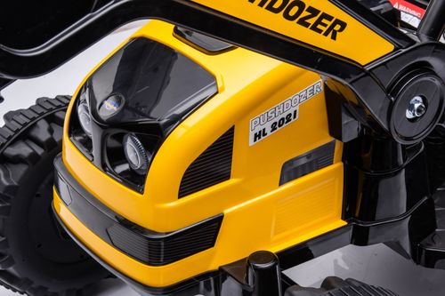 Traktor na akumulator dla dziecka - Koparka żółta dla dziecka na Arena.pl