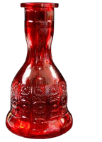 Czerwony Dzban do Sziszy Duży Butla do Fajki Wodnej Wazon Nargile Hookah