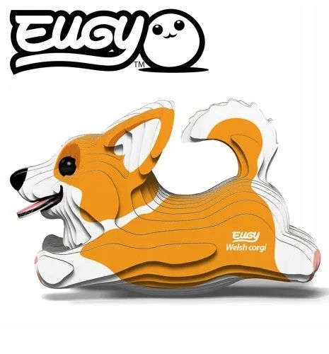 Pies Corgi - Eko Układanka 3D - Eugy zdjęcie 5