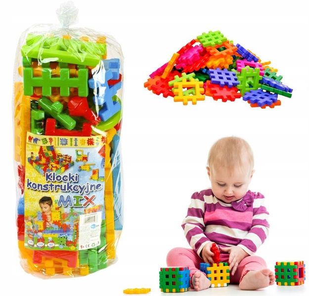 Klocki konstrukcyjne mix 80 25937 zdjęcie 1
