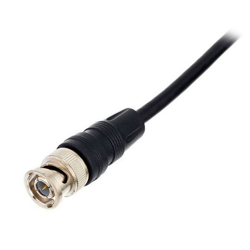 Kabel przewód antenowy BNC 5 m czarny 50 Ohm RG58 pro snake na Arena.pl