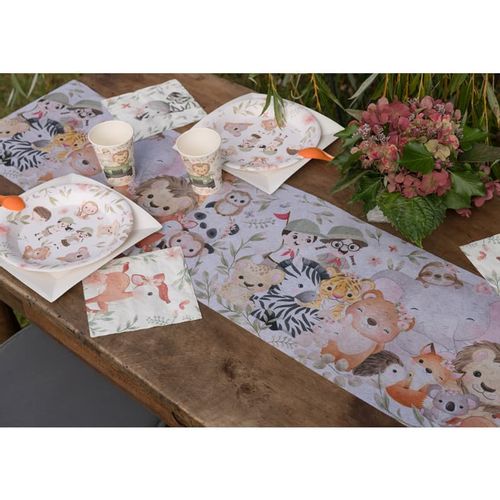 Talerzyki papierowe Mały Podróżnik, 10 szt. na Arena.pl