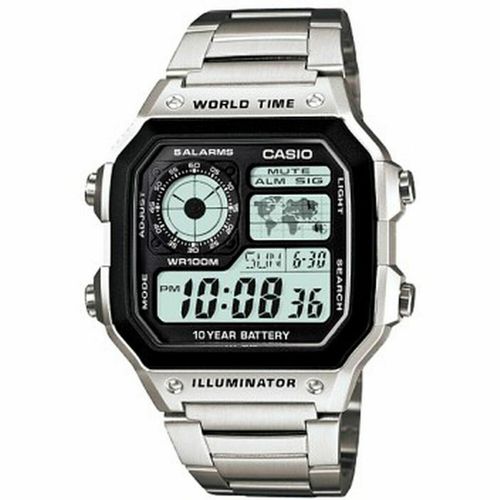 Zegarek Unisex Casio Bruni Basics-Clear 4054274791979 Czarny Srebrzysty na Arena.pl