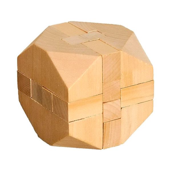 Układanka logiczna UPOMINKARNIA Cube Ecru zdjęcie 1