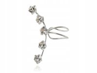 NAUSZNICA PODŁUŻNA ZACISK GWIAZDY GWIAZDKI kn075