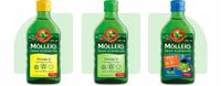 2x Möller's TRAN NORWESKi naturalny 250ml ODPORNOŚĆ wit. D3 A i E omega-3