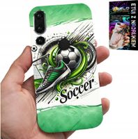 ETUI DO HUAWEI P20 PRO - PIŁKA NOŻNA, FOOTBALL PIŁKA CASE + SZKŁO