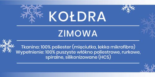 Kołdra zimowa 135x200cm SEN DOBRY | Senna Home na Arena.pl