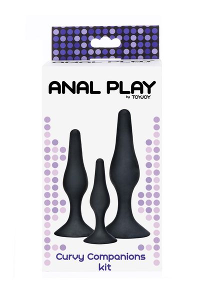 Curvy Companions Kit 3pcs Black zdjęcie 2