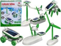 tg60706 robot solarny 6w1 pojazdy solarne roboty kreatywny zestaw