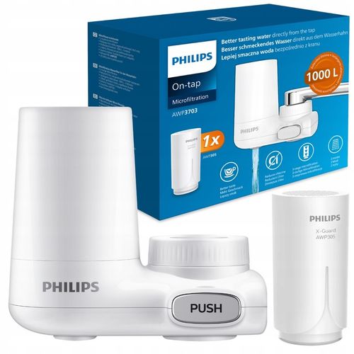 Filtr wody na kran PHILIPS AWP3703, nakranowy filtr do wody na Arena.pl