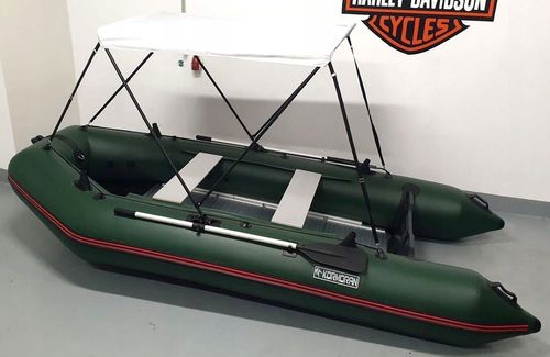 Daszek bimini pontonu łodzi uniwersalny na Arena.pl