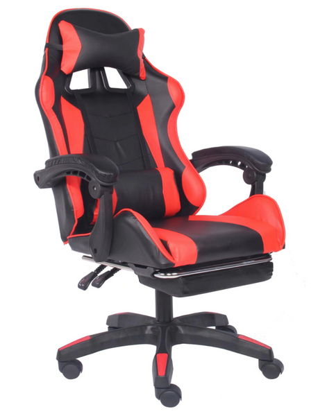 FOTEL SL-21 GAMINGOWY GRACZA czerwony zdjęcie 1