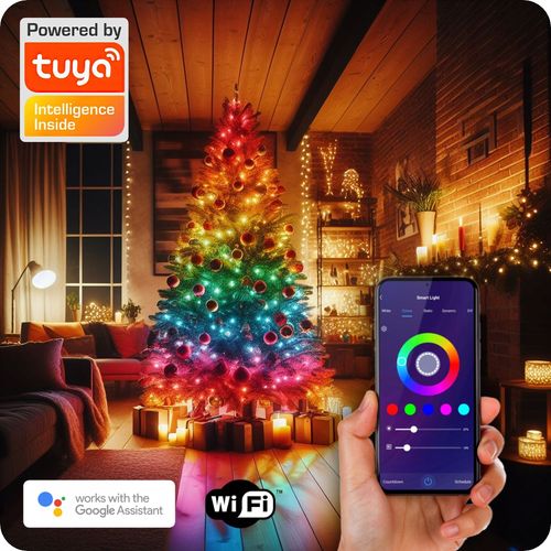 Lampki choinkowe LED  Wi-Fi na Arena.pl