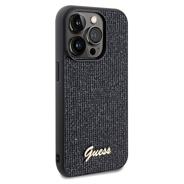 Etui Guess do iPhone 14 Pro Max, Czarny zdjęcie 4