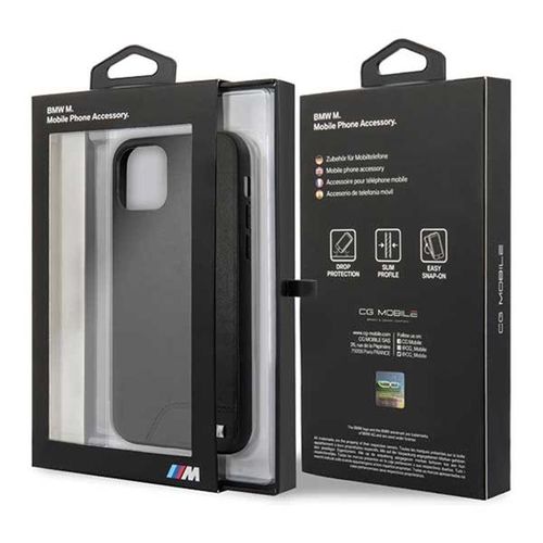 BMW Smooth Leather Etui iPhone 11 Pro (czarny) na Arena.pl