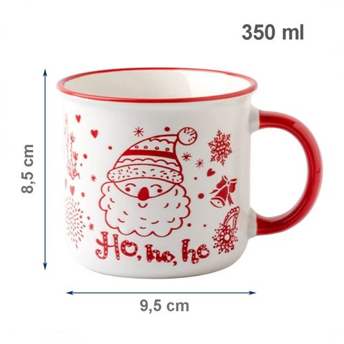 świąteczny kubek ceramiczny 350 ml + pudełko na prezent kb12 na Arena.pl