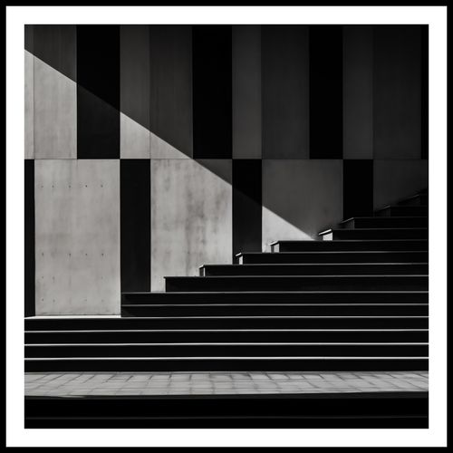 Plakat 100x100cm Geometria w Architekturze na Arena.pl