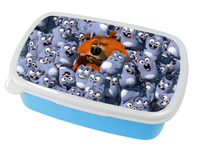 Pojemnik śniadaniowy Grizzy i Lemingi