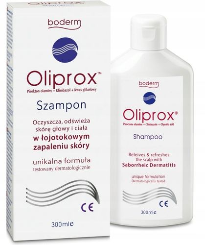 Oliprox, szampon na łojotokowe zapalenie skóry, 300 ml na Arena.pl