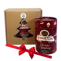 Zestaw na prezent herbata czarna early grey liściasta ceylon w puszce sir barton