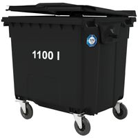 kontener pojemnik na odpady śmieci komunalne pzh en 840-2 din 1100l