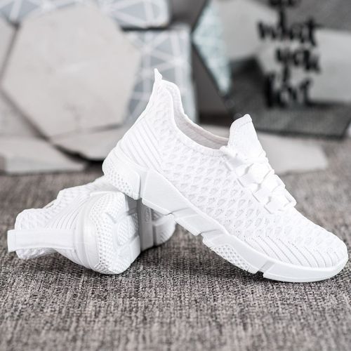 Białe Sneakersy Tekstylne r.41 na Arena.pl