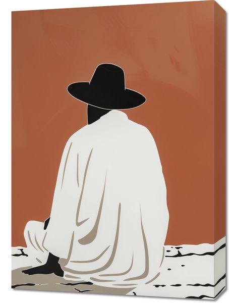 Obraz 50x70cm Rozmyślania w Oddali zdjęcie 1