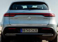 Mercedes-Benz EQC 2019+ Listwa CHROM na Klapę