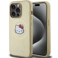 Etui Hello Kitty do iPhone 14 Pro Max, Złoty, MagSafe