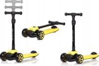 BALANSOWA Hulajnoga Dzieci Trójkołowa COLIBRO RUN Światła Kompaktowa Duża