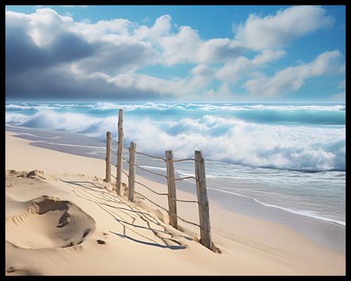 Plakat 76x60,5cm Szepty Oceanu na Arena.pl