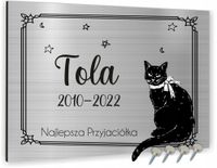 TABLICZKA NAGROBNA pamiątkowa dla psa kota NAGROBKOWA ALUMINIOWA 30x20