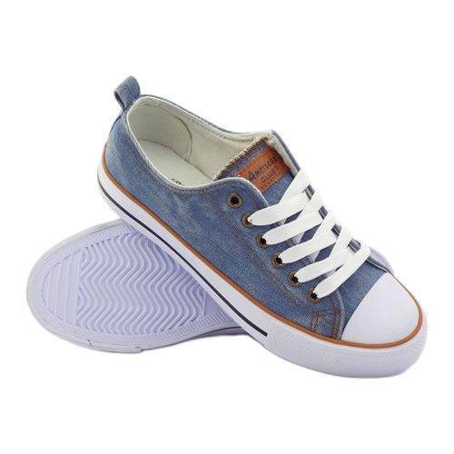 Trampki jeans wiązane r.32 na Arena.pl
