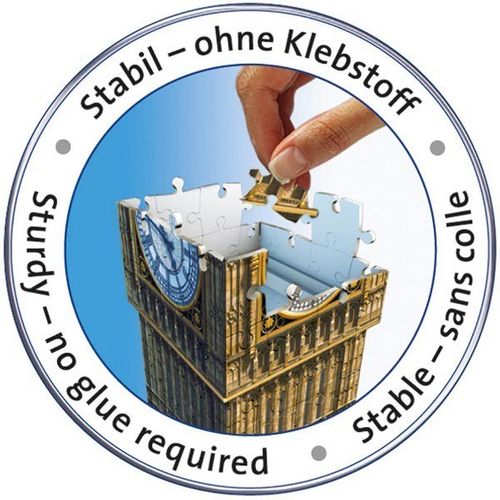 216 ELEMENTÓW 3D Big Ben na Arena.pl