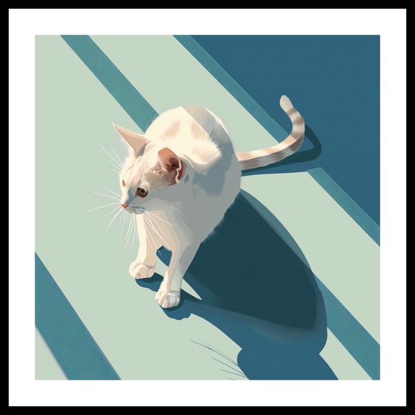Plakat 40x40cm Kocia Persona zdjęcie 3